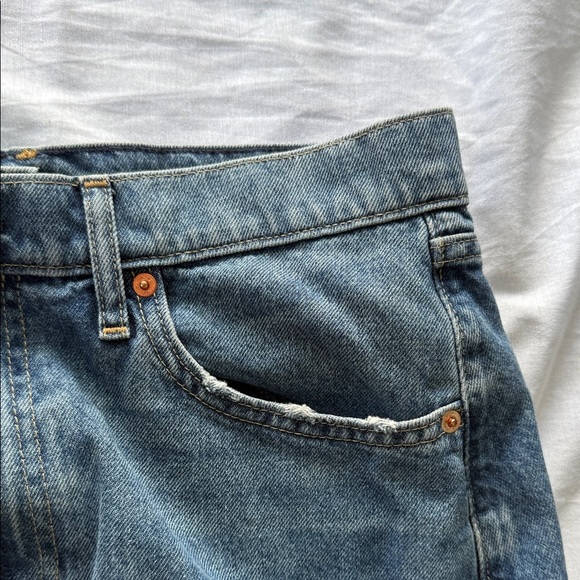 GAP Women's Blue MAXI Denim Skirt - Picture 4 of 6